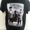 Black panther party T-shirt SN