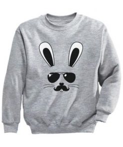 Bunny Face Youth Kids Sweatshirt