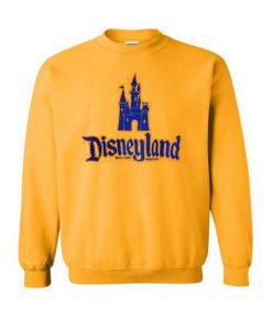Castle Disneyland Yellow Sweatshirt SN