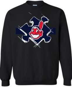 Cleveland Indians Autism Sweatshirt
