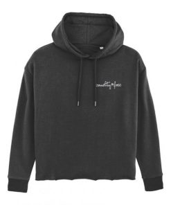 Cruelty-Free – Embroidered Fem-Fit Hoodie