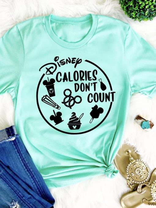 Disney Calories dont count shirt Disney Snackgoals Shirt