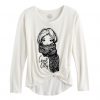 Girls Cool and Cozy Tee Sweatshirt