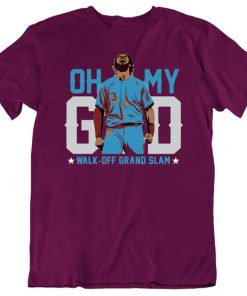 Oh My God A Walk-off Grand Slam Bryce Harper Philadelphia Baseball T Shirt