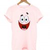 Patrick Face Light Pink T shirt SN