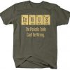 Periodic Table Genius Science T-Shirt SN