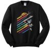 Rainbow Studio Ghibli sweatshirt