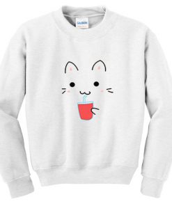 cute cat sweatshirt