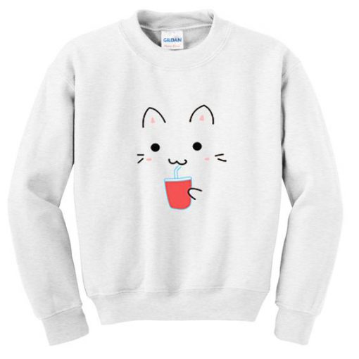 cute cat sweatshirt