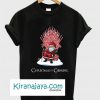 Christmas Is Coming Santa Candy Cane Throne T-Shirt SN