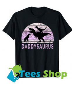Daddy Dinosaur Daddysaurus TShirt SN