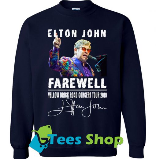 Elton John Farewell Tour Signature Sweatshirt SN