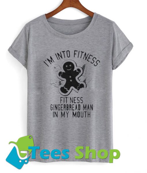 Fitness Gingerbread In My Mouth Women's Tshirt SN
