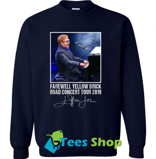 Graphic Elton John Love Country Music Piano Sweatshirt SN