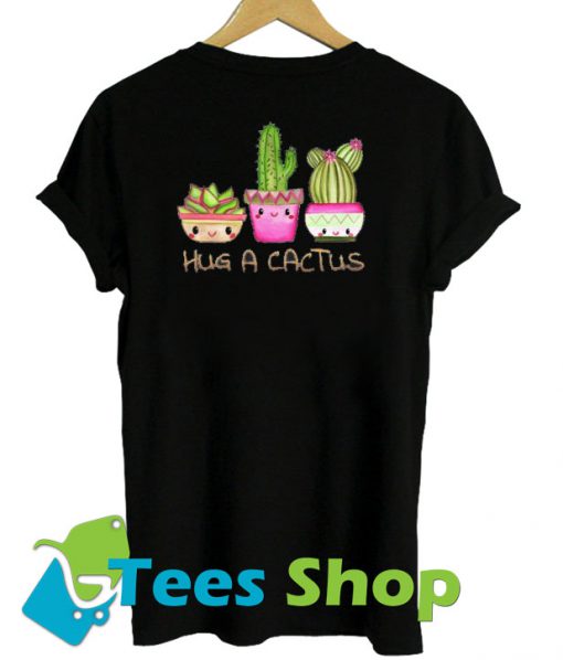 Inktastic Hug A Cactus TShirt SN