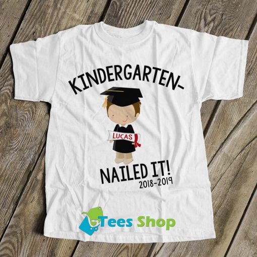 Kindergarten graduation shirt SN