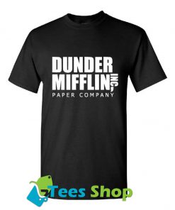 Men's The Office Tv Series Dunder Mifflin TShirt SN