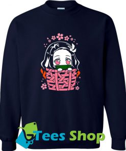 Nezuko Demon Slayer Anime Cute Pullover Sweatshirt SN