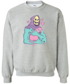Skeletor's Cat Pullover Sweatshirt SN