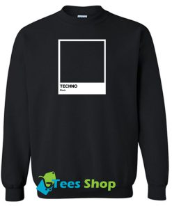 Techno Black sweatshirt SN
