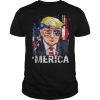 Trump Merica Murica 4th Of July American Flags Shir SN