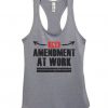 2nd Amendment At Work Womens Fashion Funny Tank Top DAP