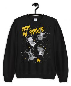 Cats In Space Sweatshirt PU27