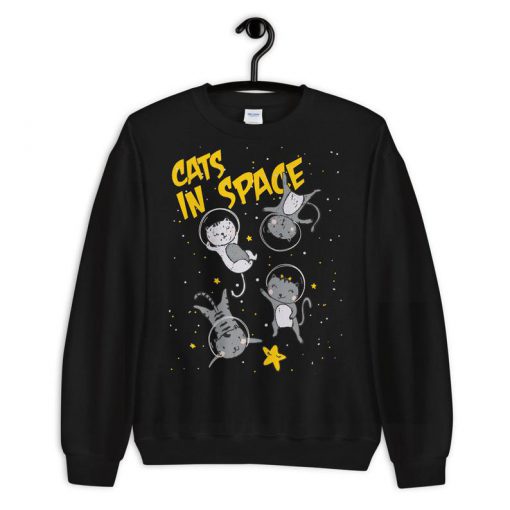 Cats In Space Sweatshirt PU27