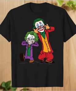 Double Joker Calvin and Hobbes Put On A Happy Face Joaquin T-Shirt PU27