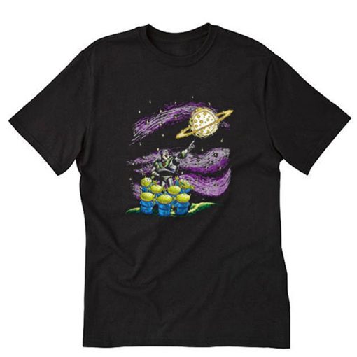 Toy Story Buzz Lightyear Starry Night T-Shirt PU27