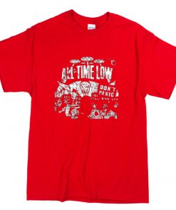 All Time Low Don’t Panic T-Shirt PU27