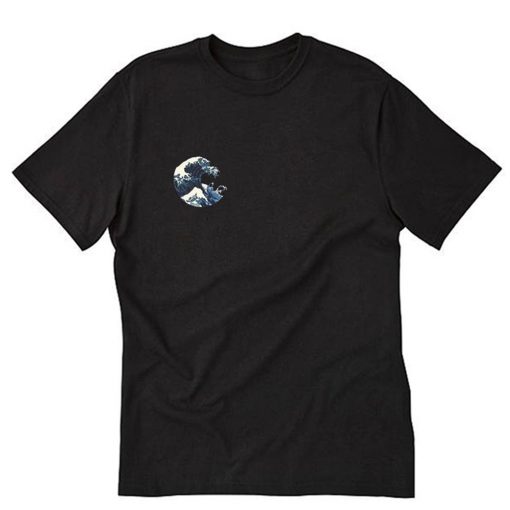 The Great Wave off Kanagawa Graphic T-Shirt PU27