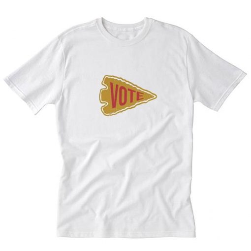 Kansas city chiefs vote T-Shirt PU27