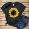 Hippie Sunflower Peace Sign T-Shirt XX