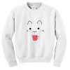cute kawaii cat sweatshirt