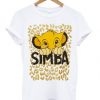 simba the lion t-shirt