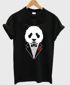 tuxedo panda t-shirt