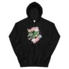 Aesthetic Space Floral Unisex Hoodie