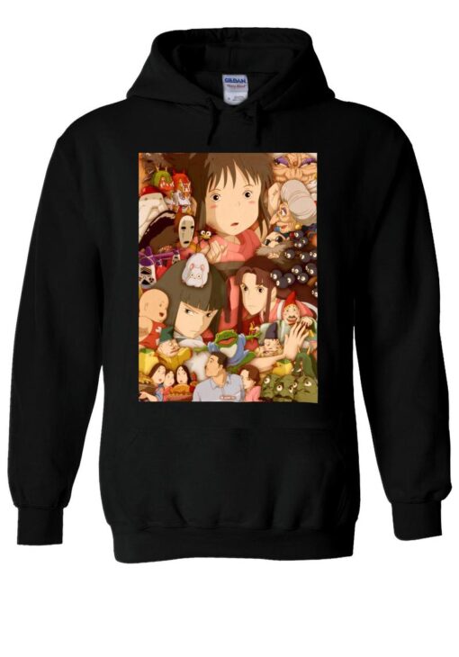 All Characters In Spirited Away Hoodie