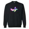 Amazingphil Geometric Rainbow Hummingbird Sweatshirt