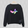 Amazingphil Geometric Rainbow Hummingbird Sweatshirt 510x510