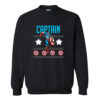 Captain in Christmas Sweatshirt