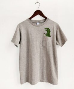 Grey Trex With Pocket T-Shirt ZNF08