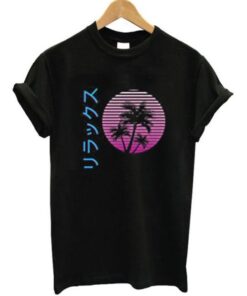 Japanese Vaporwave Aesthetic T-Shirt