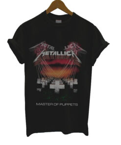 Master Of Puppets Metalica T Shirt