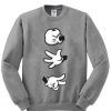 Mickey Mouse Hand Signs Sweatshirt XX