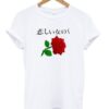 Red Rose Japannesse T-Shirt