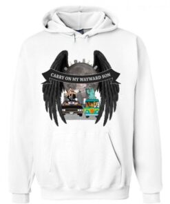 Scooby Doo And Supernatural Carry On My Wayward Son Hoodie