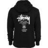 Stussy new york los angels back hoodie