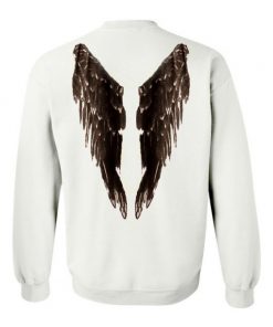 angel wings back Sweatshirt